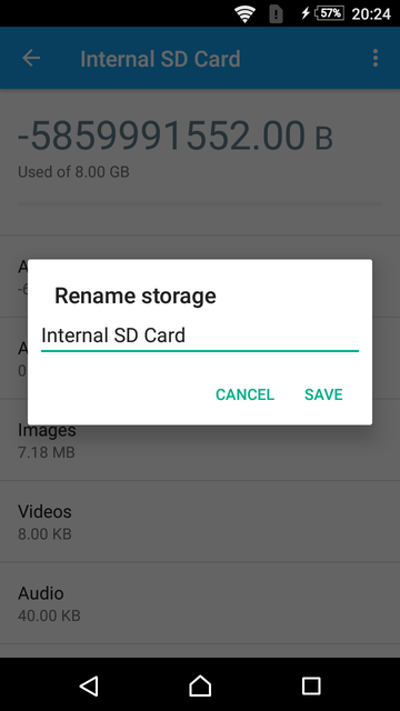 E2303 Storage Rename